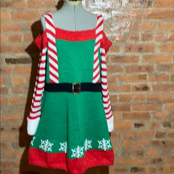 plus size elf sweater dress